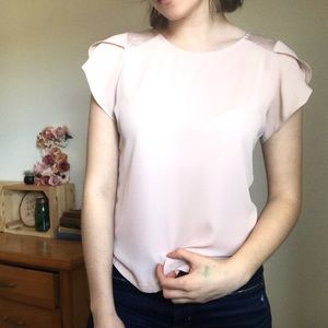 Ballet pink women’s blouse